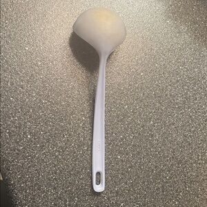 Ekco Gray / Blue Ladle vintage discolored